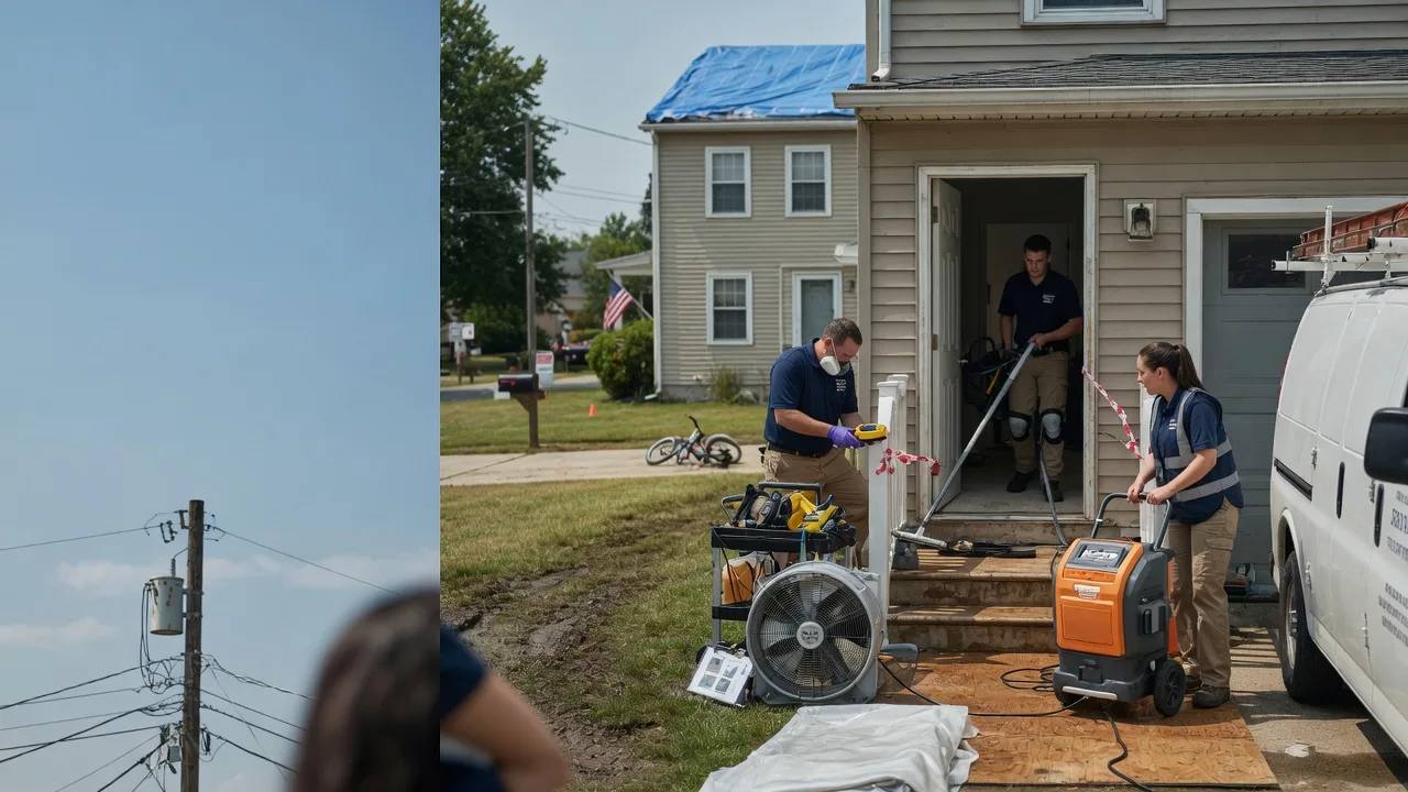 Water Damage Repair in Weidman, MI near me